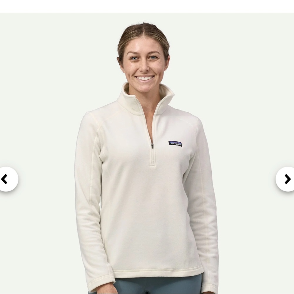 Women's Patagonia 1/4 zip micro fleece